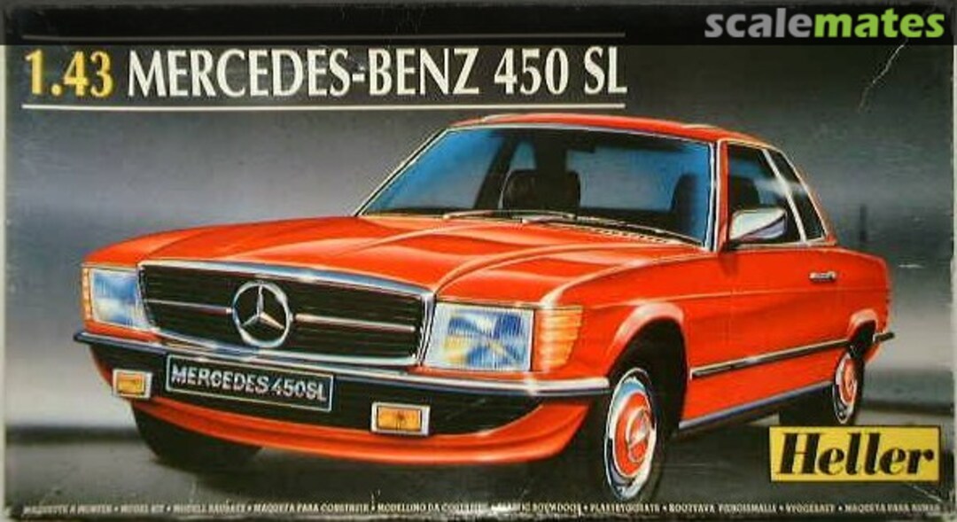 Boxart Mercedes-Benz 450 SL 80171 Heller