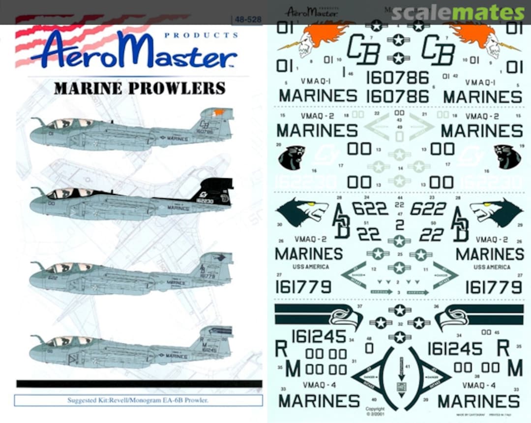 Boxart Marine Prowlers 48-528 AeroMaster