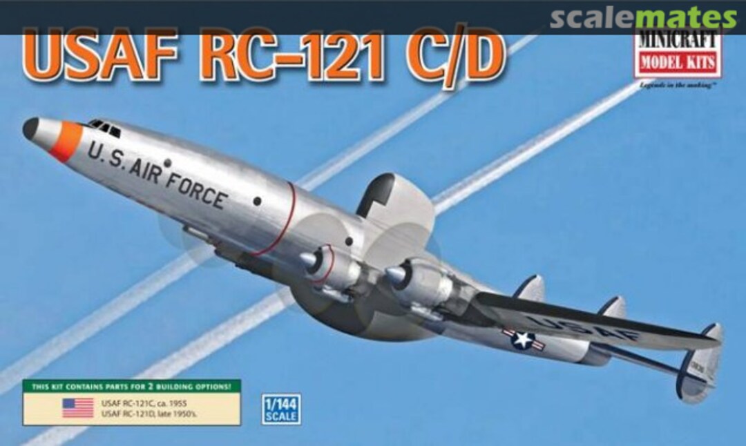 Boxart USAF RC-121 C/D 14645 Minicraft Model Kits