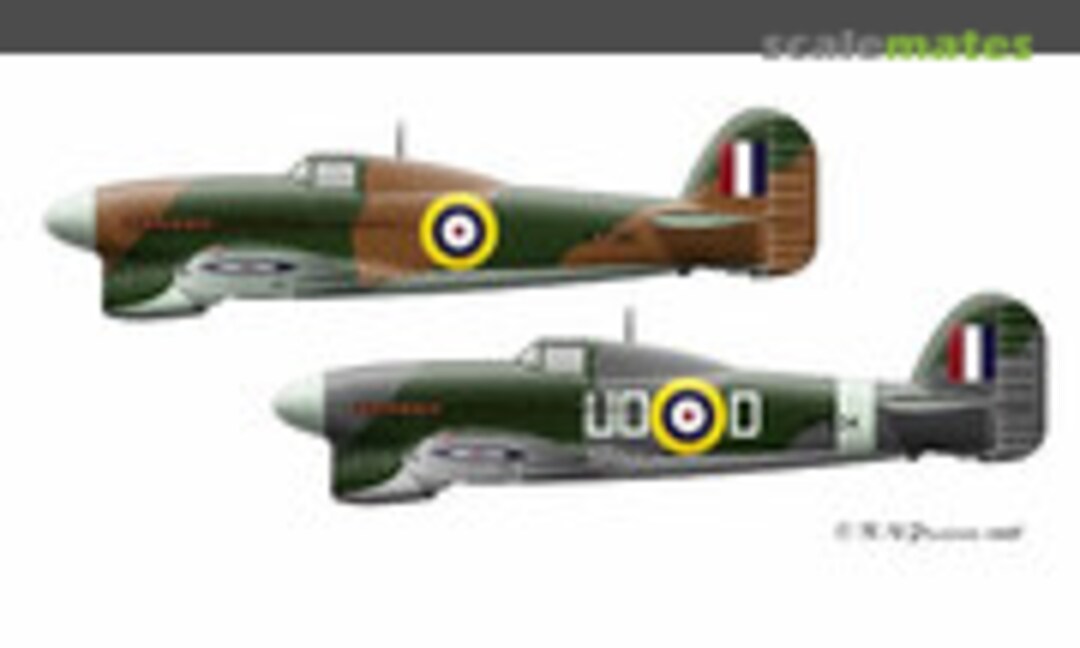 1:72 Hawker Typhoon Prototype / Mk.IA (CMR CMR72-133)