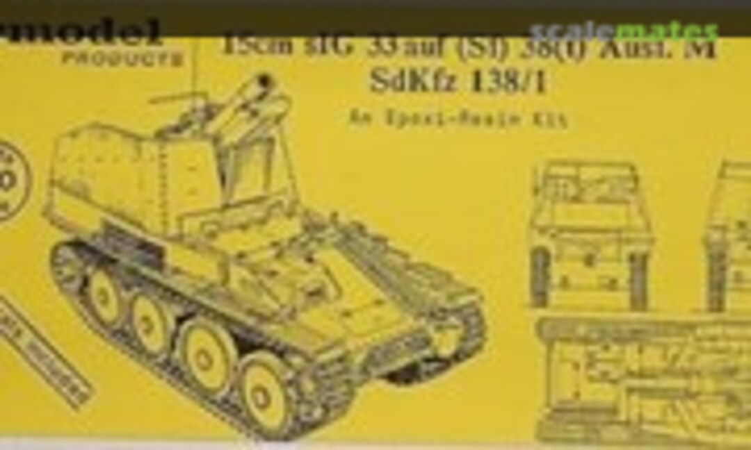 1:35 15cm sIG 33 auf (Sf) 38(t) Ausf.M Sd.Kfz. 138/1 (Airmodel AM-1007)