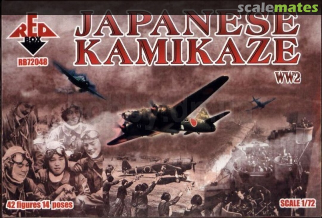 Boxart Japanese Kamikaze RB72048 Red Box