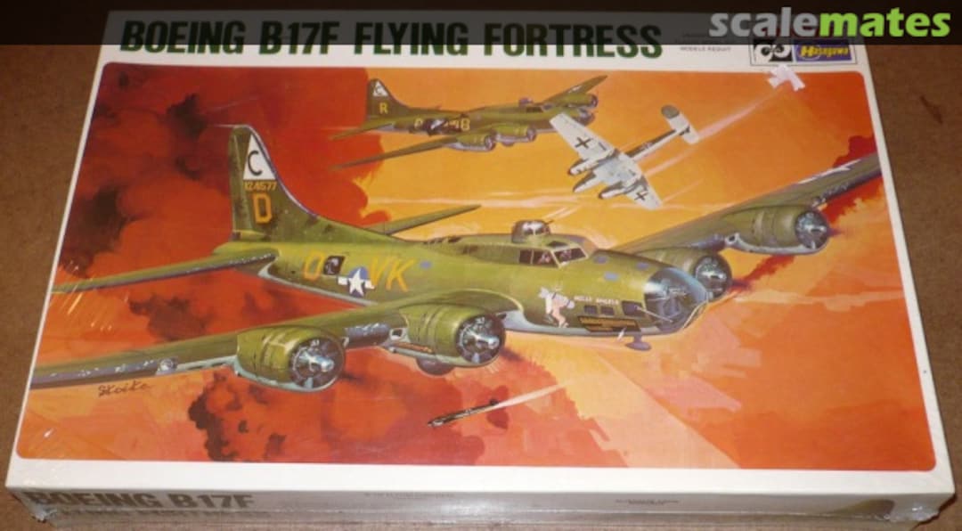 Boxart Boeing B-17F Flying Fortress 112 Minicraft Hasegawa