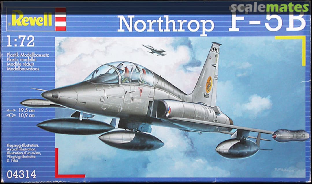 Boxart Northrop F-5B 04314 Revell