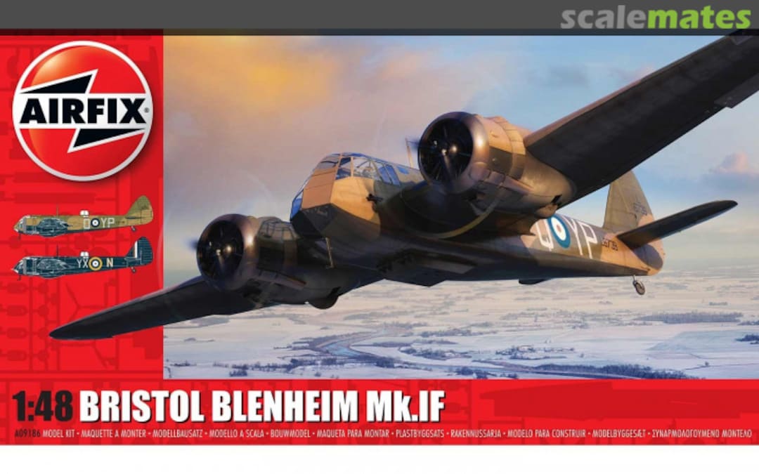 Boxart Bristol Blenheim Mk.IF A09186 Airfix