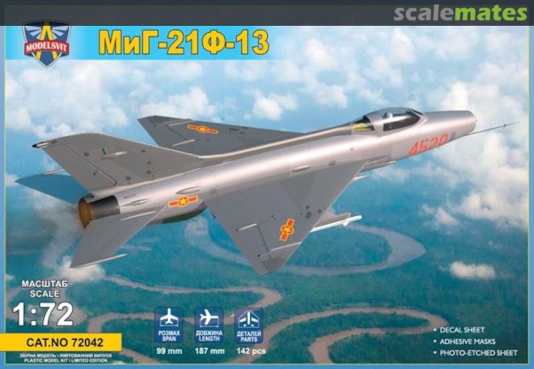 Boxart MiG-21F-13 72042 ModelSvit