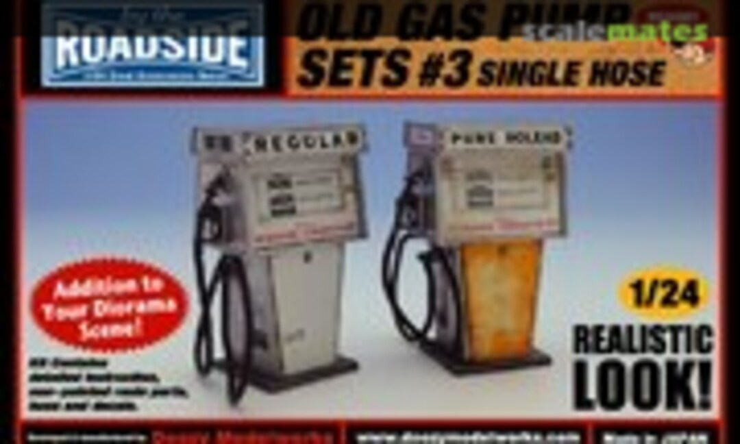 Old Gas Pump Sets #3 (Doozy ! Modelworks RS24007)