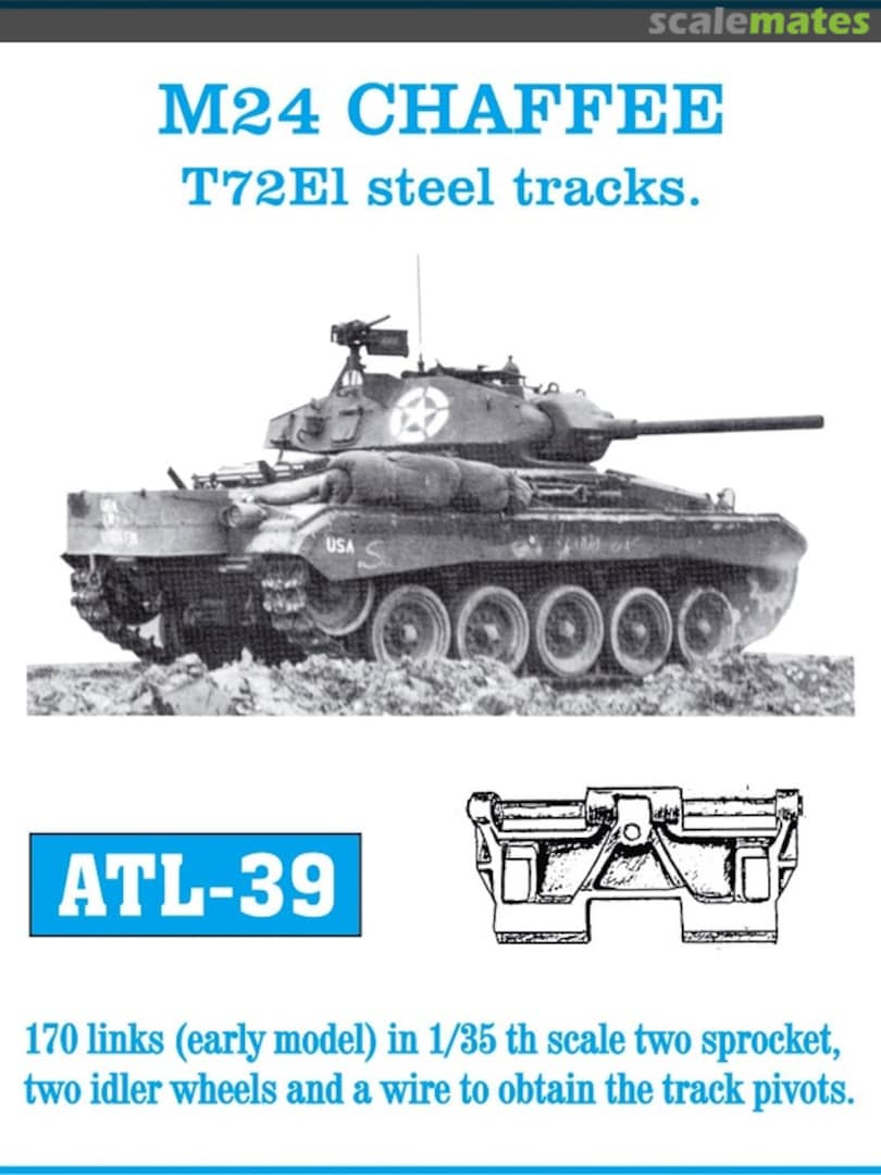 Boxart M24 Chaffee ATL-39 Friulmodel