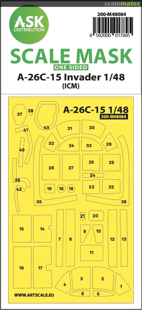 Boxart Douglas A-26C-15 Invader 200-M48084 ASK