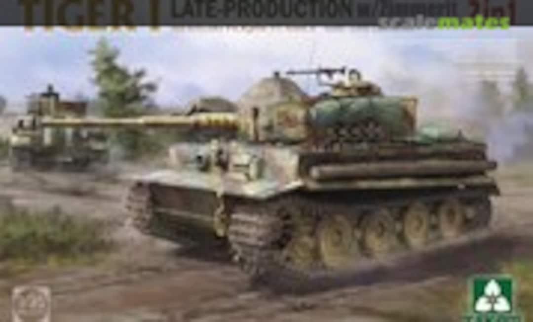 1:35 Tiger I Late Production w/zimmerit (Takom 2199)