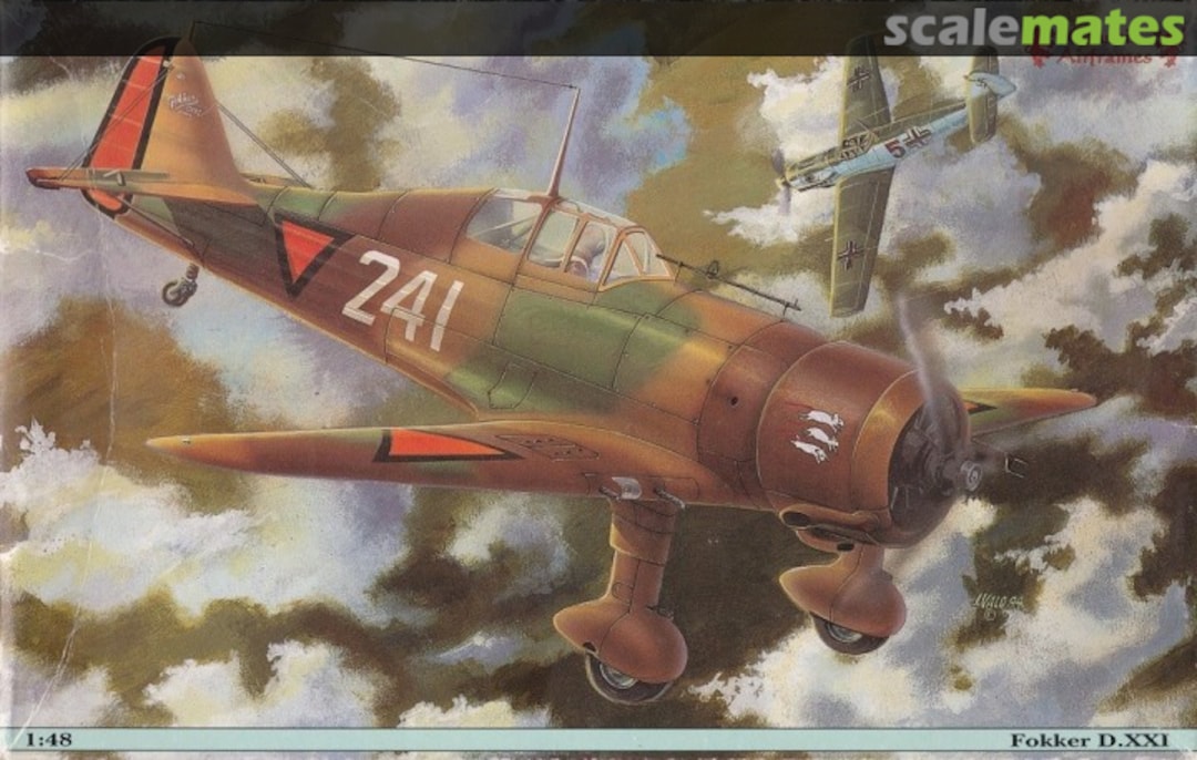 Boxart Fokker D.XXI Dutch Defender 401 Classic Airframes