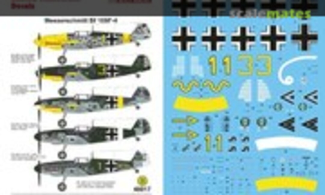 1:48 Messerschmitt Bf 109 F-4 (Techmod 48017)