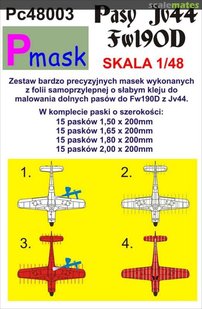 Boxart Fw190D JV44 PC48003 Pmask