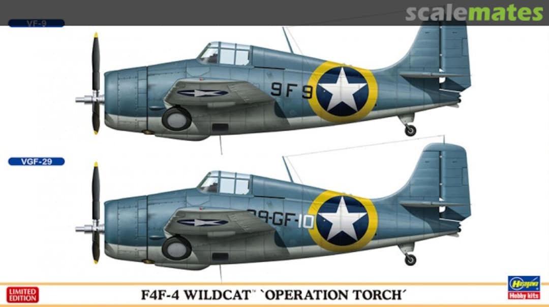 Boxart F4F-4 Wildcat `Operation Torch´ 02240 Hasegawa