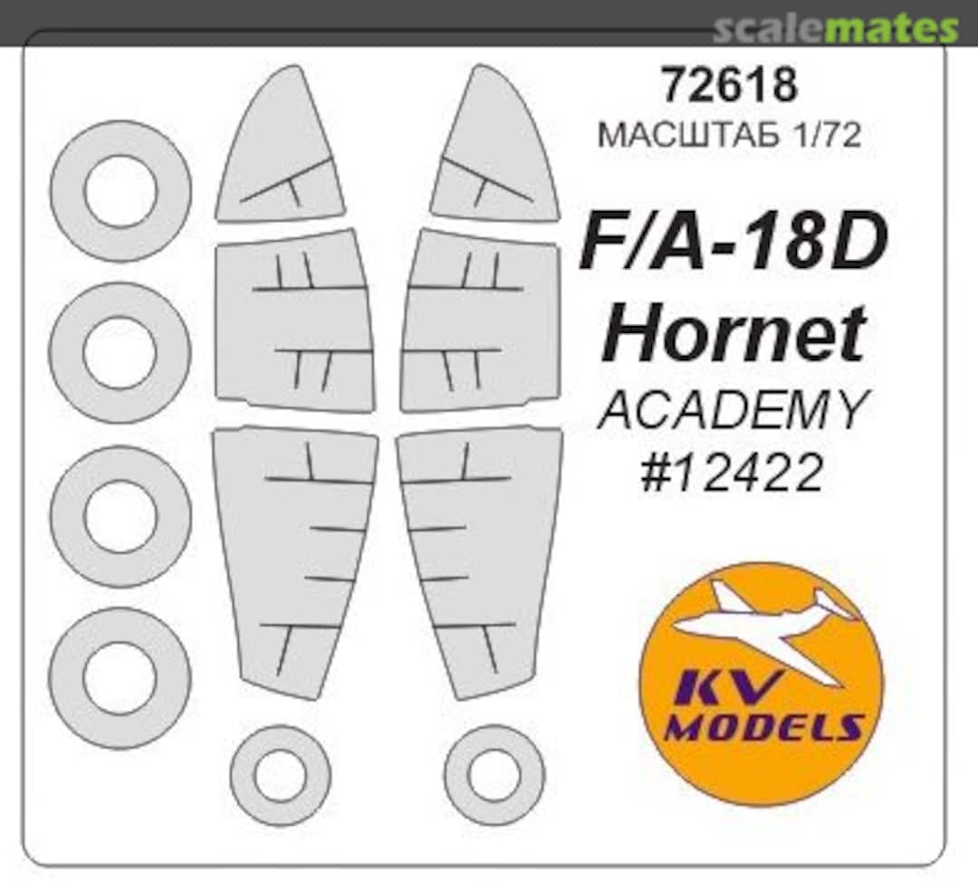 Boxart F/A-18D Hornet 72618 KV Models