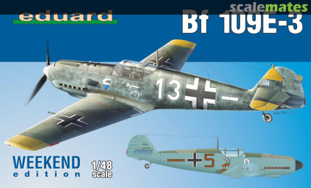 Boxart Bf 109E-3 84157 Eduard