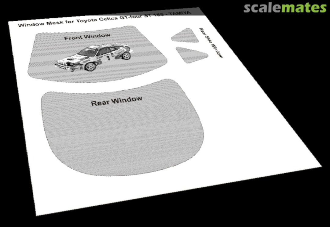 Boxart Toyota Celica GT4 ST185 - Window mask SZ02 MF-Zone
