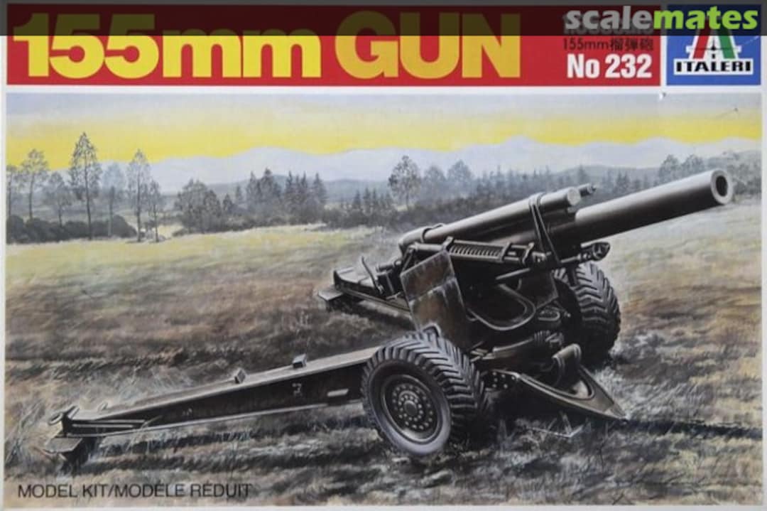 Boxart 155mm Gun 232 Italeri