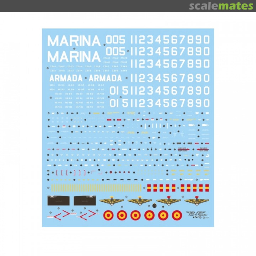 Boxart SH-3D/H Sea King ASW SE3272 Series Españolas