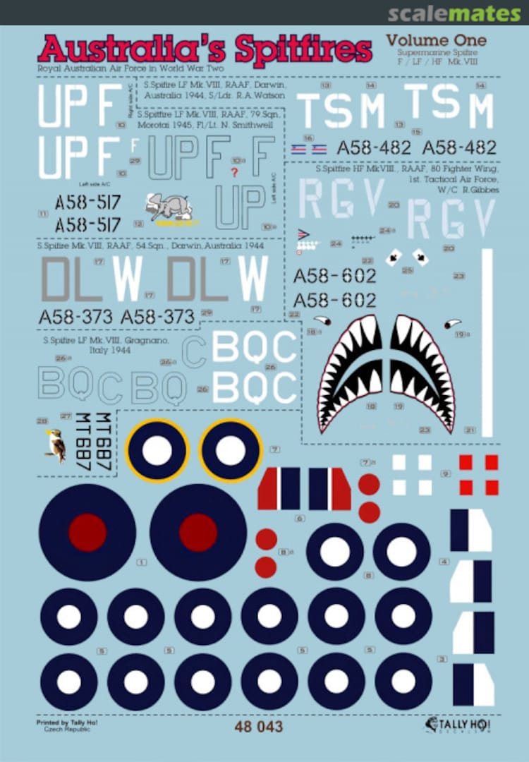 Boxart Australia's Spitfires 48043 Tally Ho! (CZ)