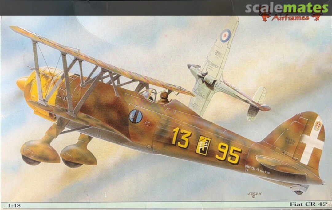 Boxart Fiat CR.42 Italian Falcon 402 Classic Airframes