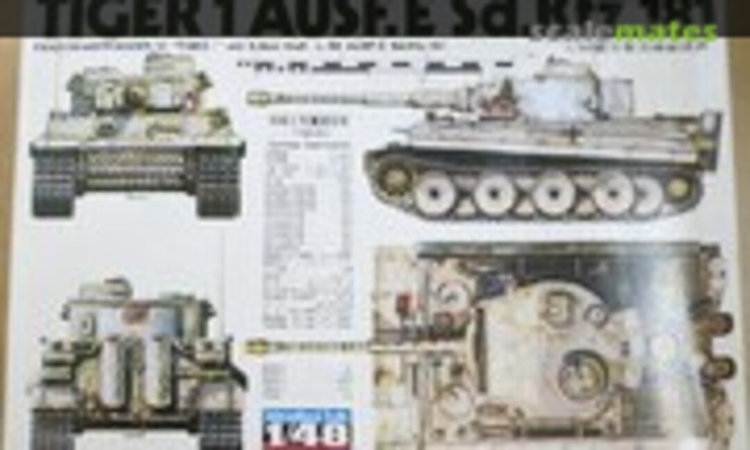 1:48 Sd Kfz 181 Tiger 1 (Fuman FM144)