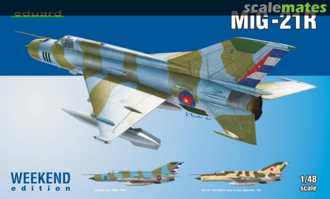 Boxart MiG-21R 84123 Eduard