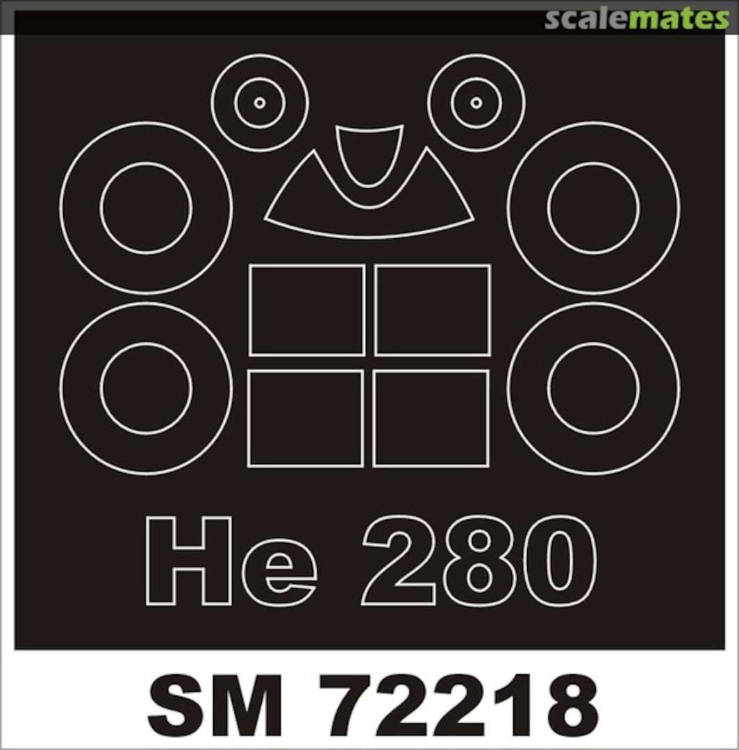 Boxart Heinkel He 280 SM72218 Montex