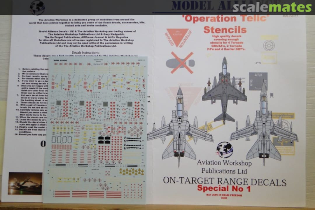 Boxart Operation Telic Stencils MA-72111 Model Alliance