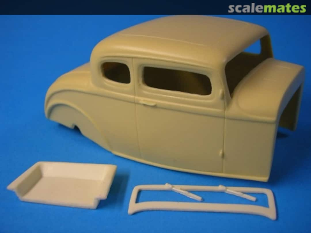 Boxart Ford 1932 5-Window Coupe (Chopped) Body Parts 1333 The Parts Box