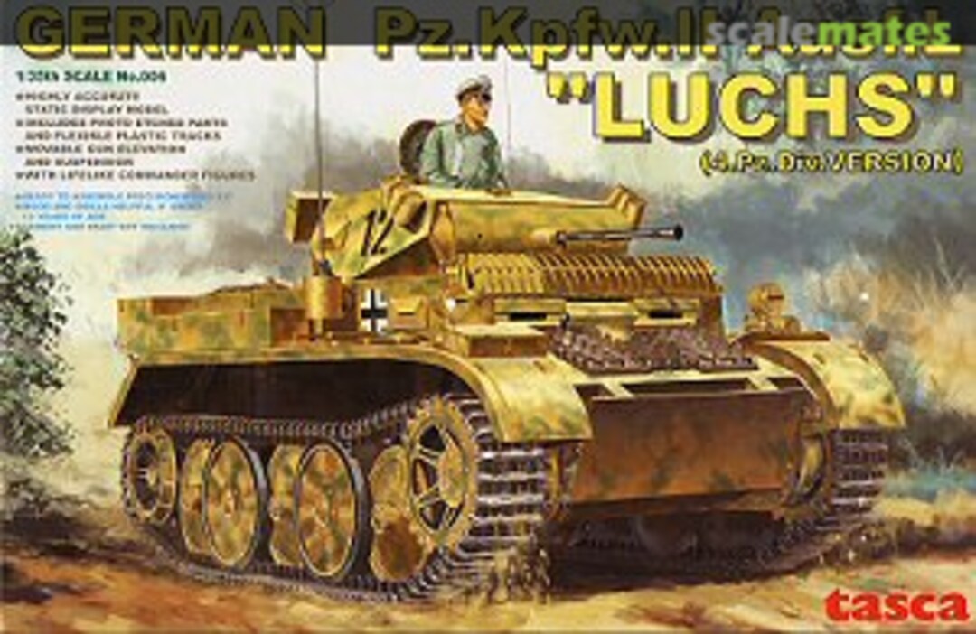 Boxart Pz.Kpfw.II Ausf.L Luchs 35-006 Tasca