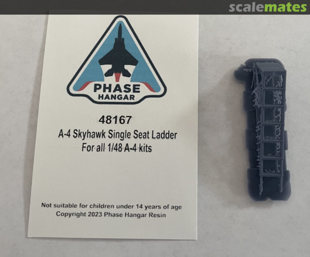 Boxart A-4 Skyhawk Single Seat Ladder 48167 Phase Hangar Resin