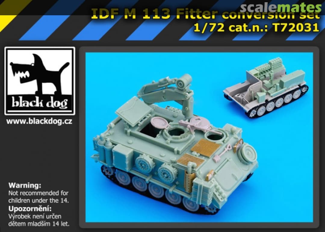 Boxart IDF M113 Fitter Conversion Set T72031 Black Dog