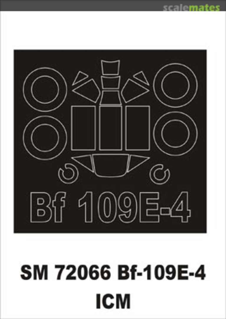 Boxart Bf 109E-4 SM72066 Montex