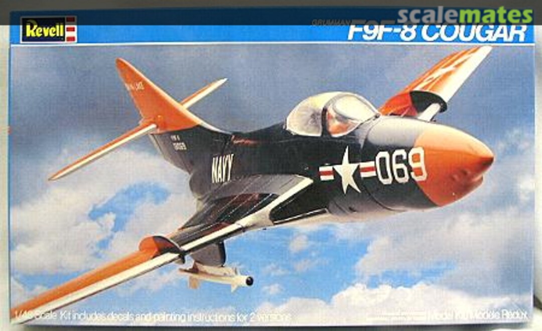 Boxart Grumman F9F-8 Cougar 4430 Revell