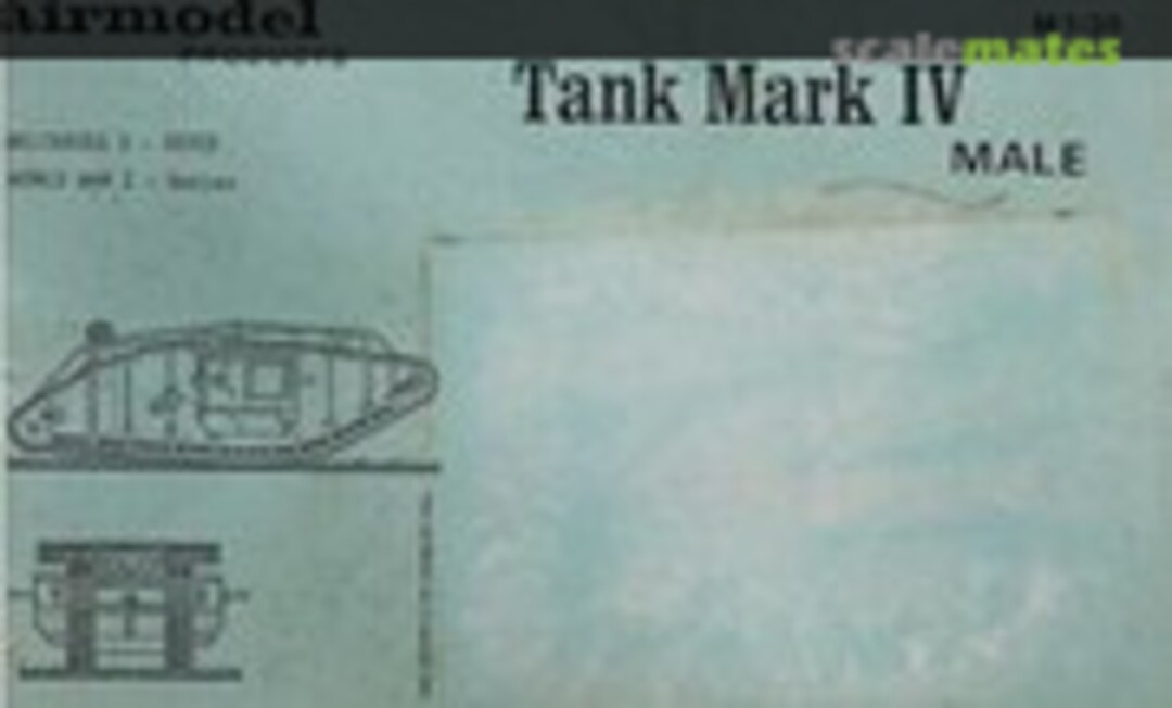 1:35 Tank Mark IV Male (Airmodel AM-1035)