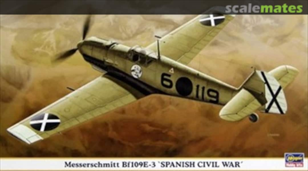 Boxart Messerschmitt Bf109E-3 `Spanish Civil War´ 09601 Hasegawa