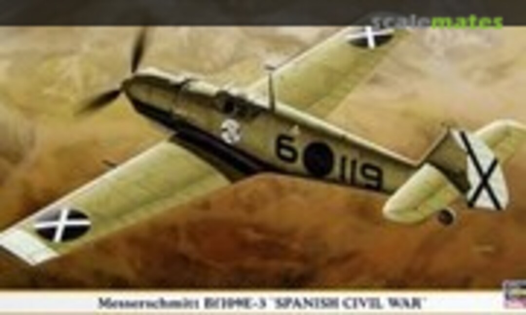 1:48 Messerschmitt Bf109E-3 `Spanish Civil War´ (Hasegawa 09601)