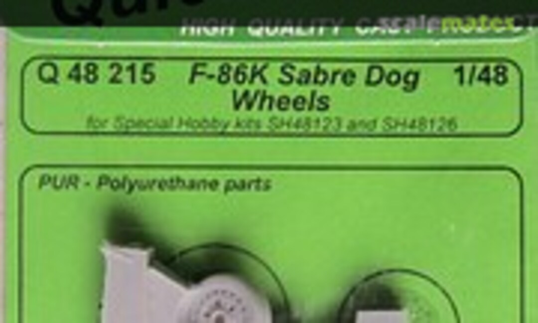 1:48 F-86K Sabre Dog wheels (CMK Q48215)