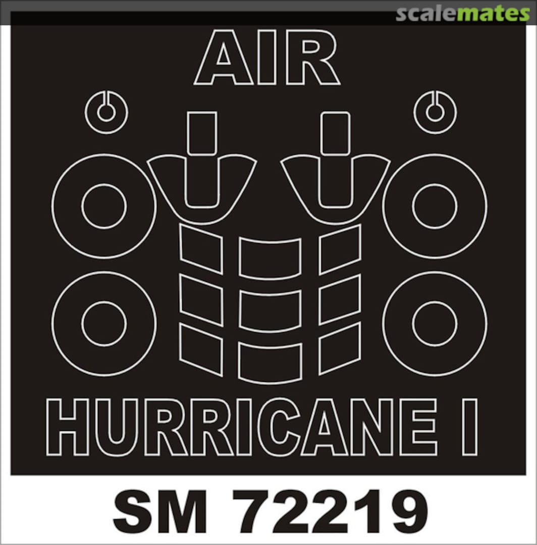 Boxart Hurricane Mk.I (early) SM72219 Montex