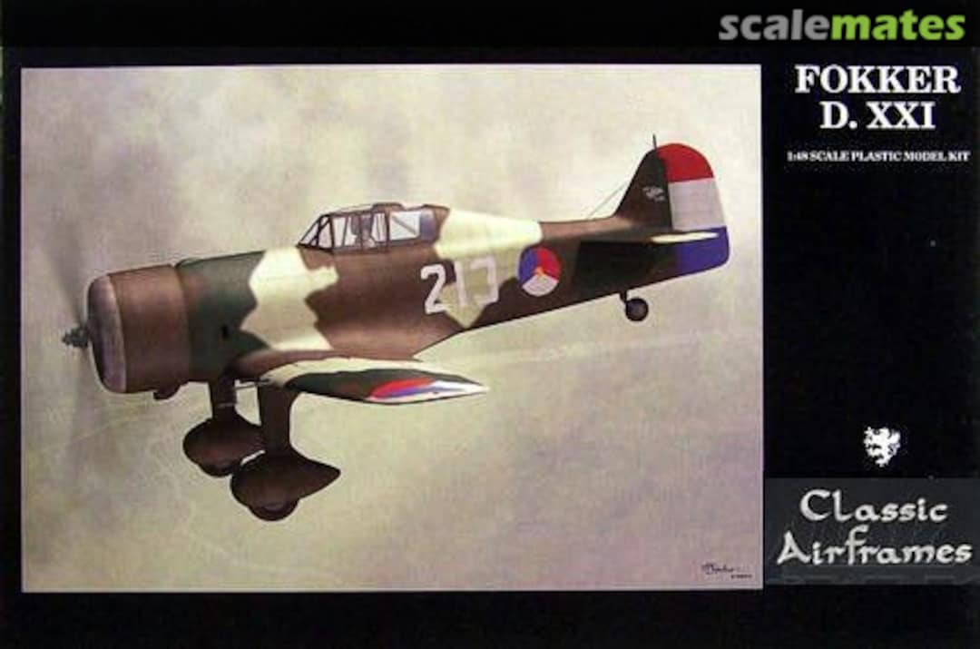 Boxart Fokker D.XXI 4150 Classic Airframes