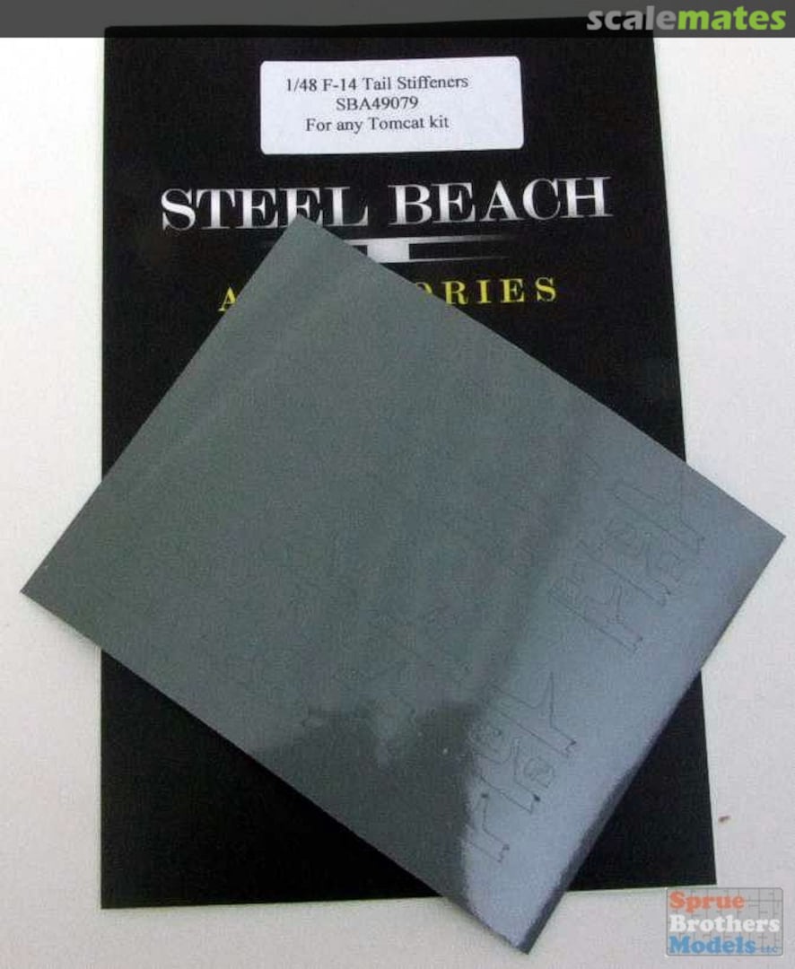 Boxart F-14 Tail Stiffeners SBA49079 Steel Beach