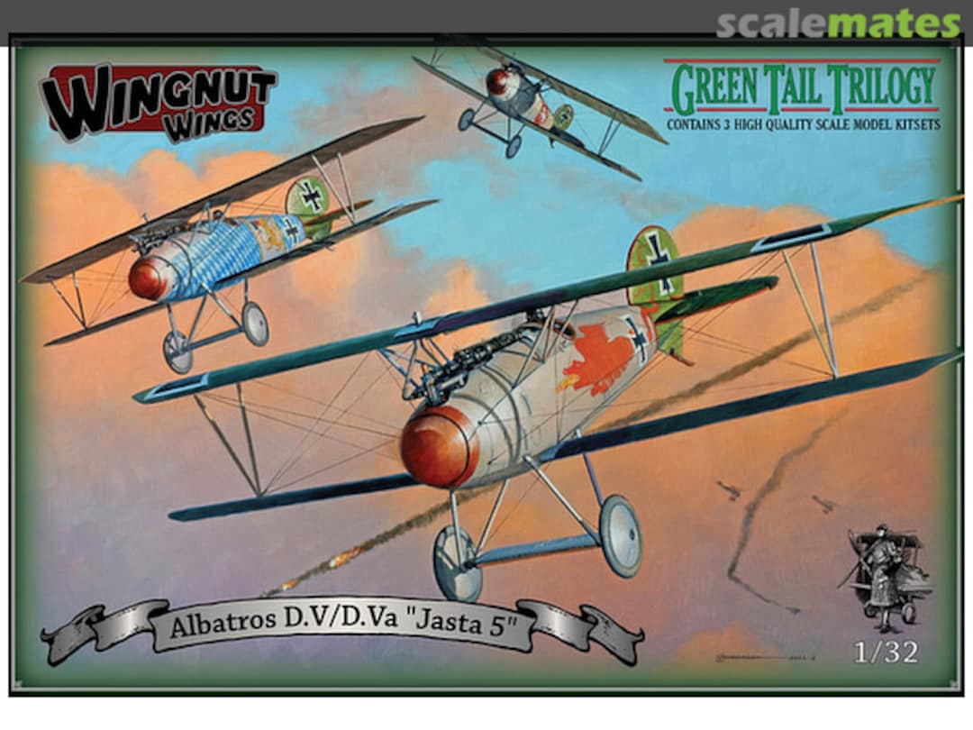 Boxart Albatros D.V/D.Va "Jasta 5" 32701 Wingnut Wings