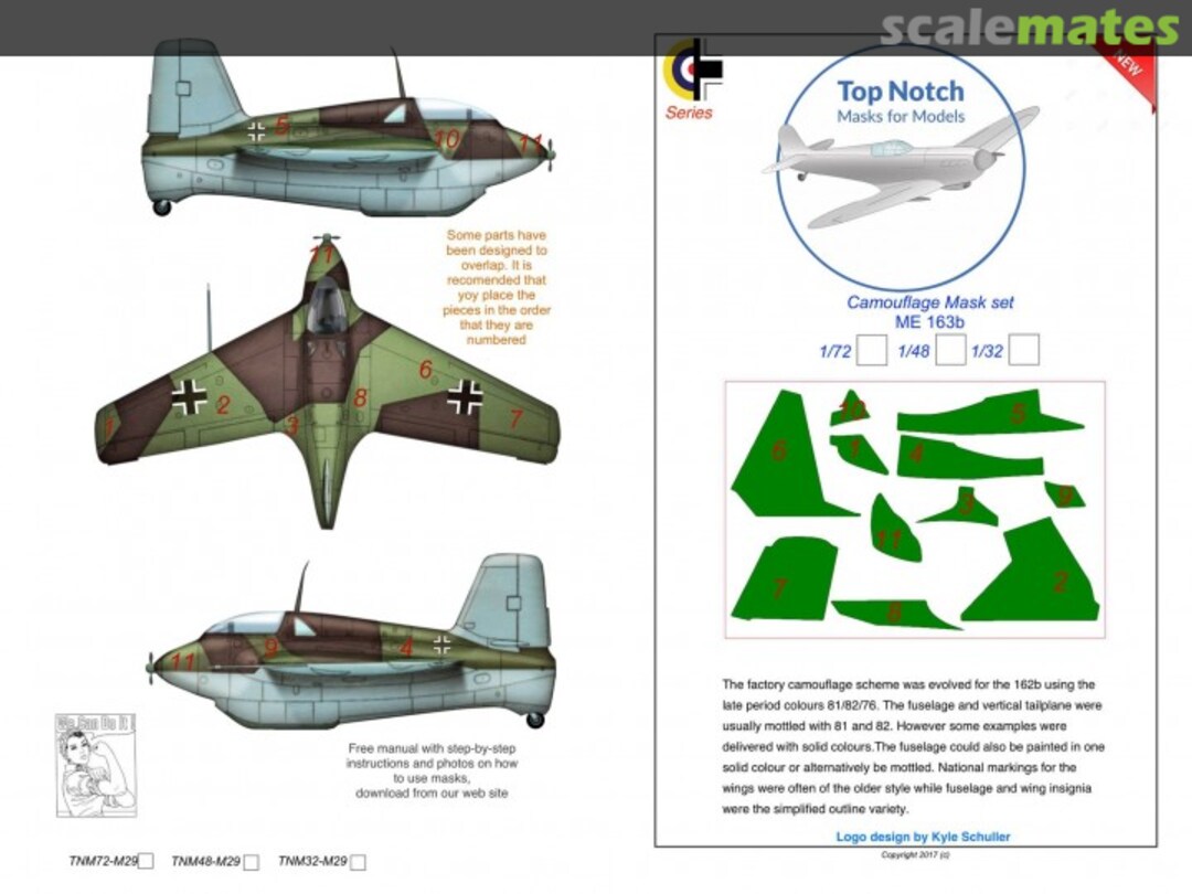 Boxart Me 163B Komet TNM72-M29 TopNotch