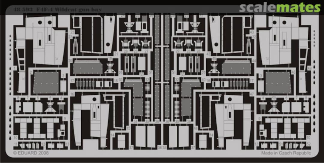 Boxart F4F-4 gun bay 48593 Eduard