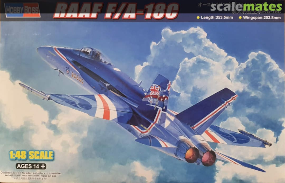 Boxart RAAF F/A-18C 85809 HobbyBoss