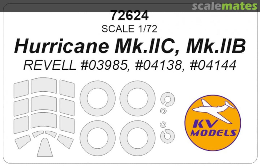 Boxart Hurricane Mk.II 72624 KV Models