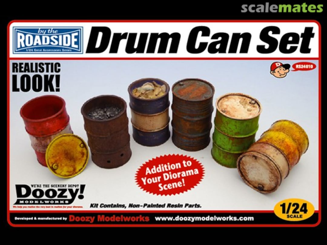 Boxart Drum Can Set RS24010 Doozy ! Modelworks