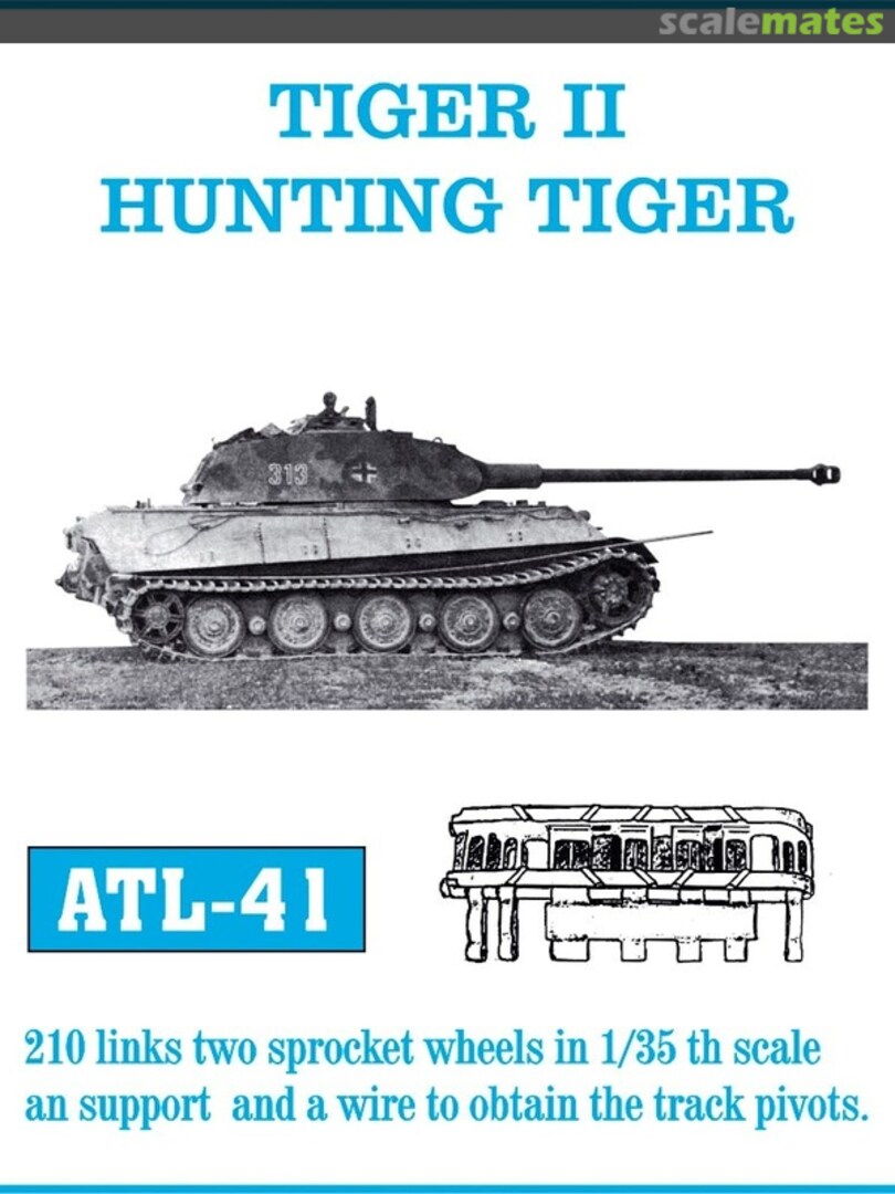 Boxart Tiger II Hunting Tiger ATL-41 Friulmodel