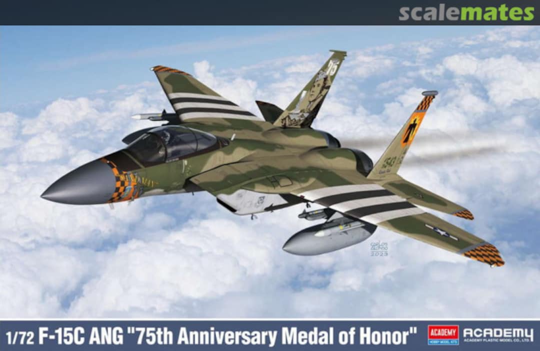 Boxart F-15C ANG 12582 Academy